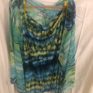 Shirt and matching skirt